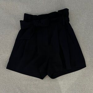 Babaton Black High Waist Women's Shorts